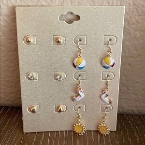 Madison Tyler 6 pair earrings